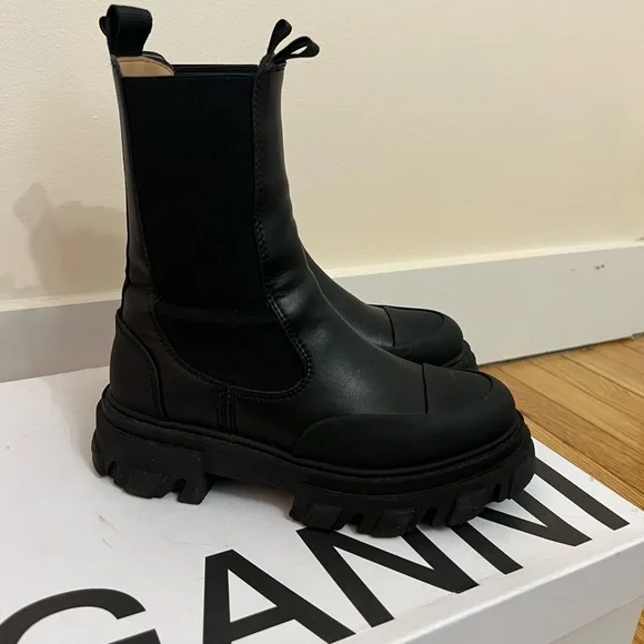 GANNI Black Women's Boots